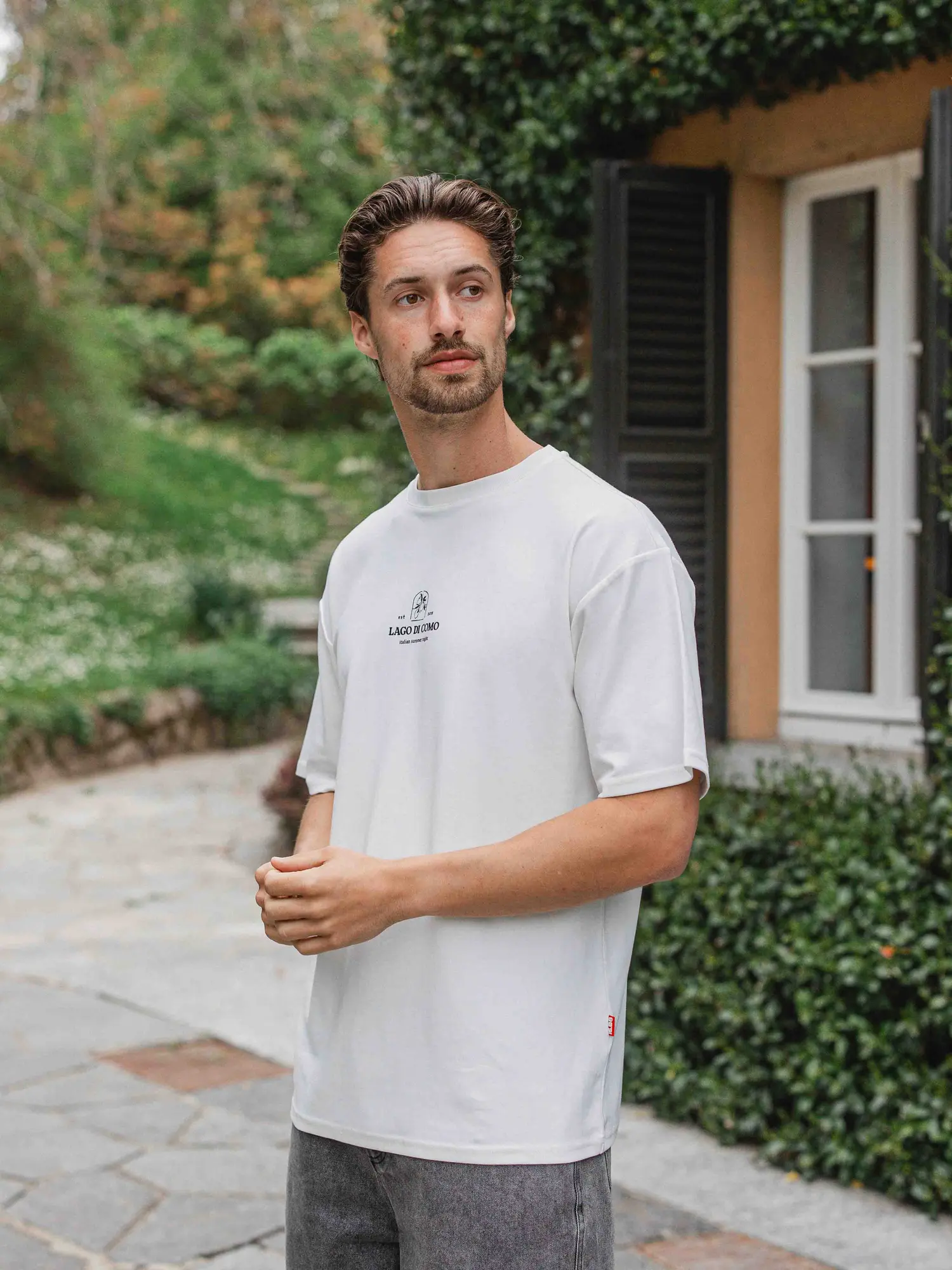 Off White Lago Oversized T-shirt 1608 WEAR