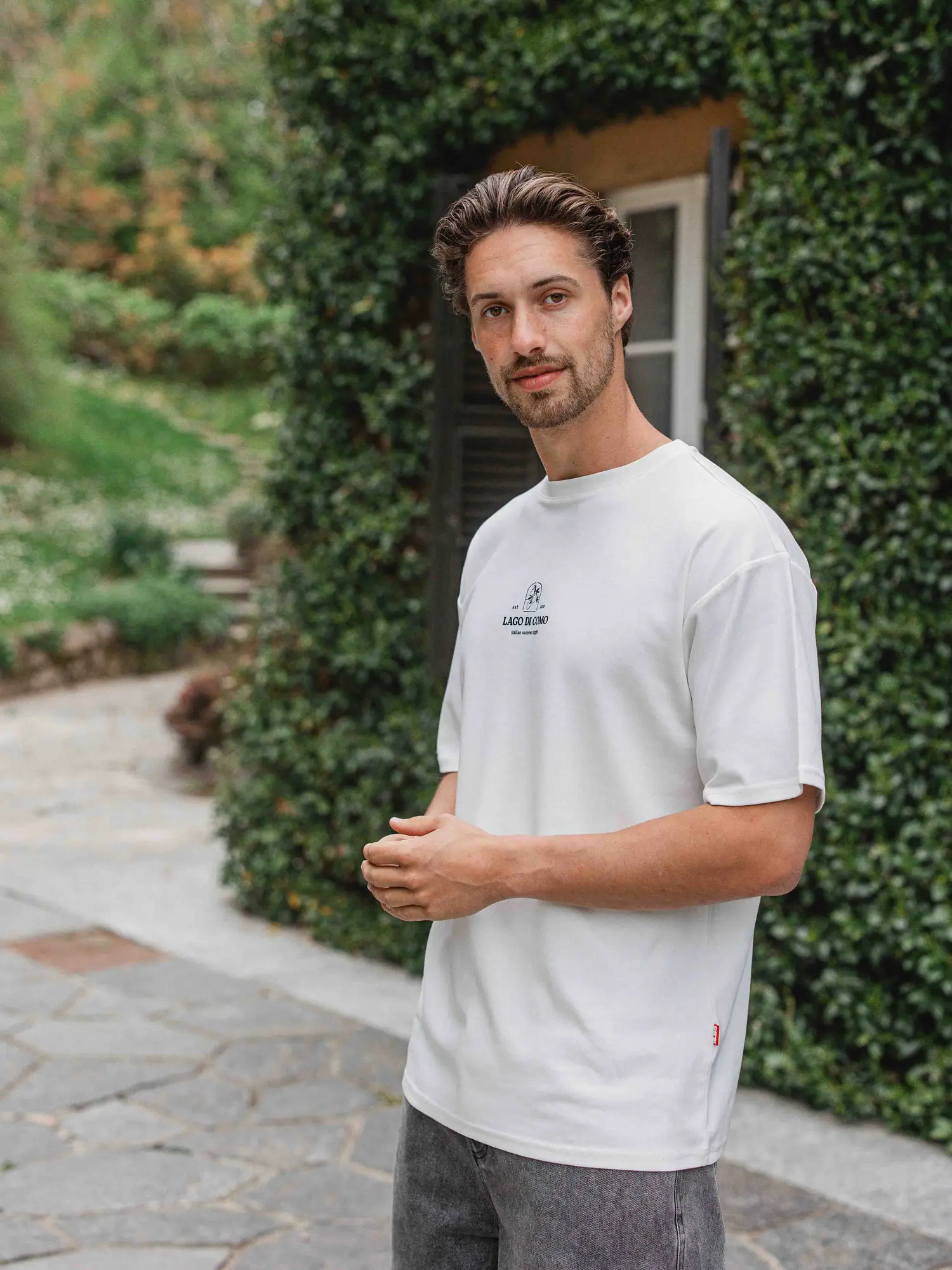 Off White Lago Oversized T-shirt 1608 WEAR