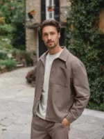 Brown Layer Overshirt