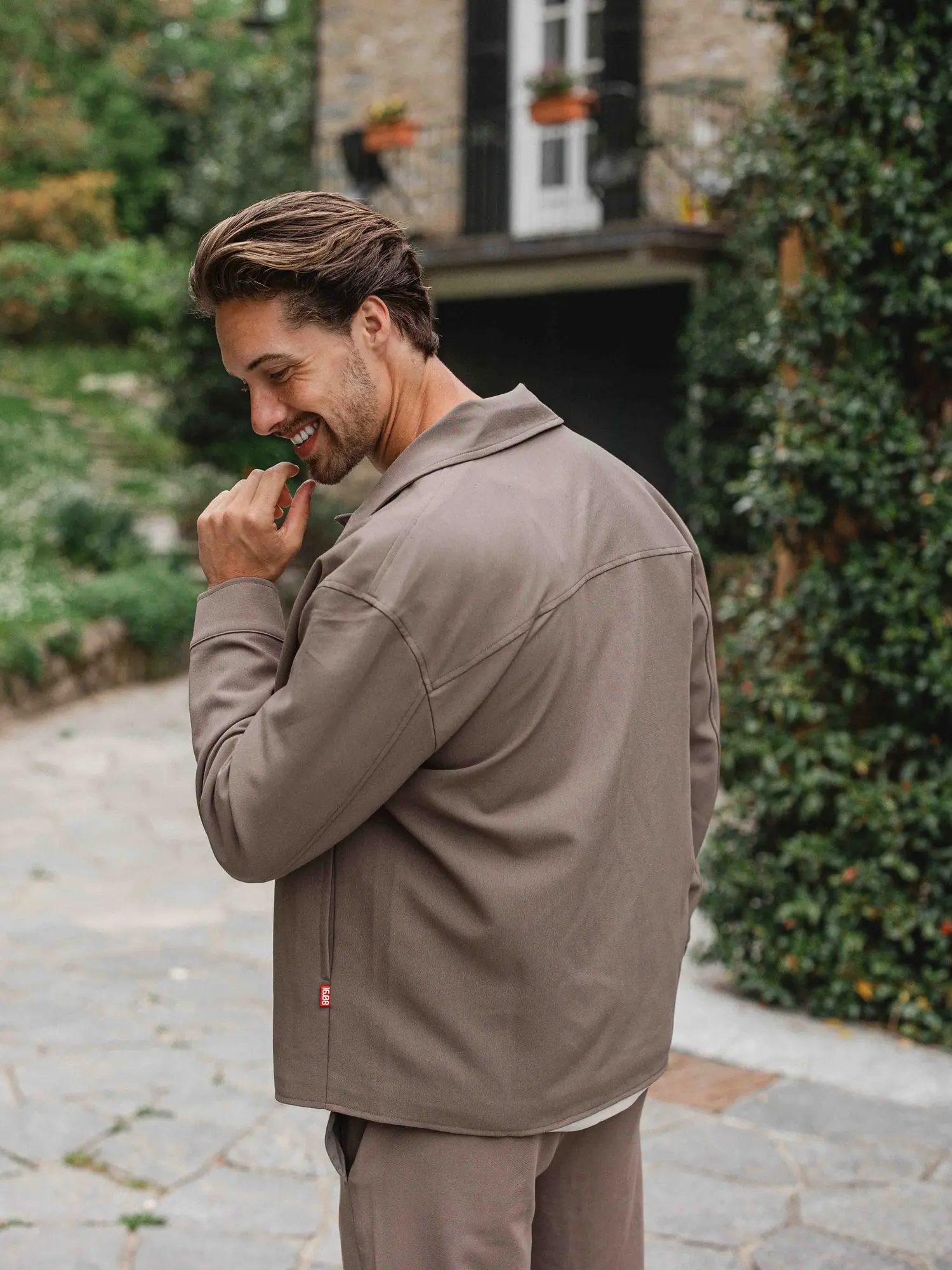 Brown Layer Overshirt 1608 WEAR