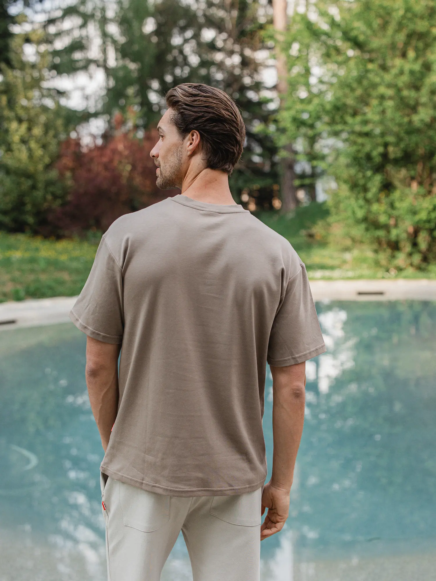 Brown Label Oversized T-shirt 1608 WEAR