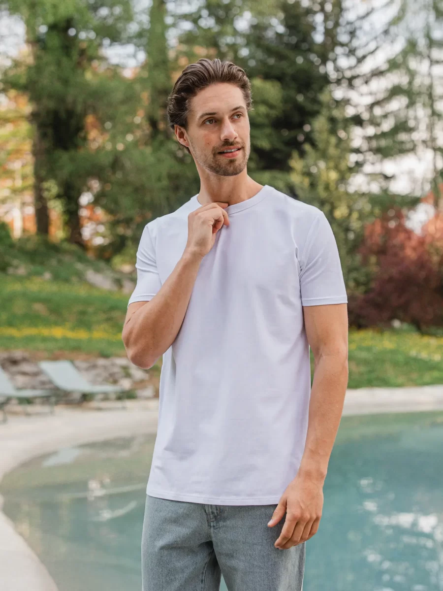 White Slimfit T-shirt
