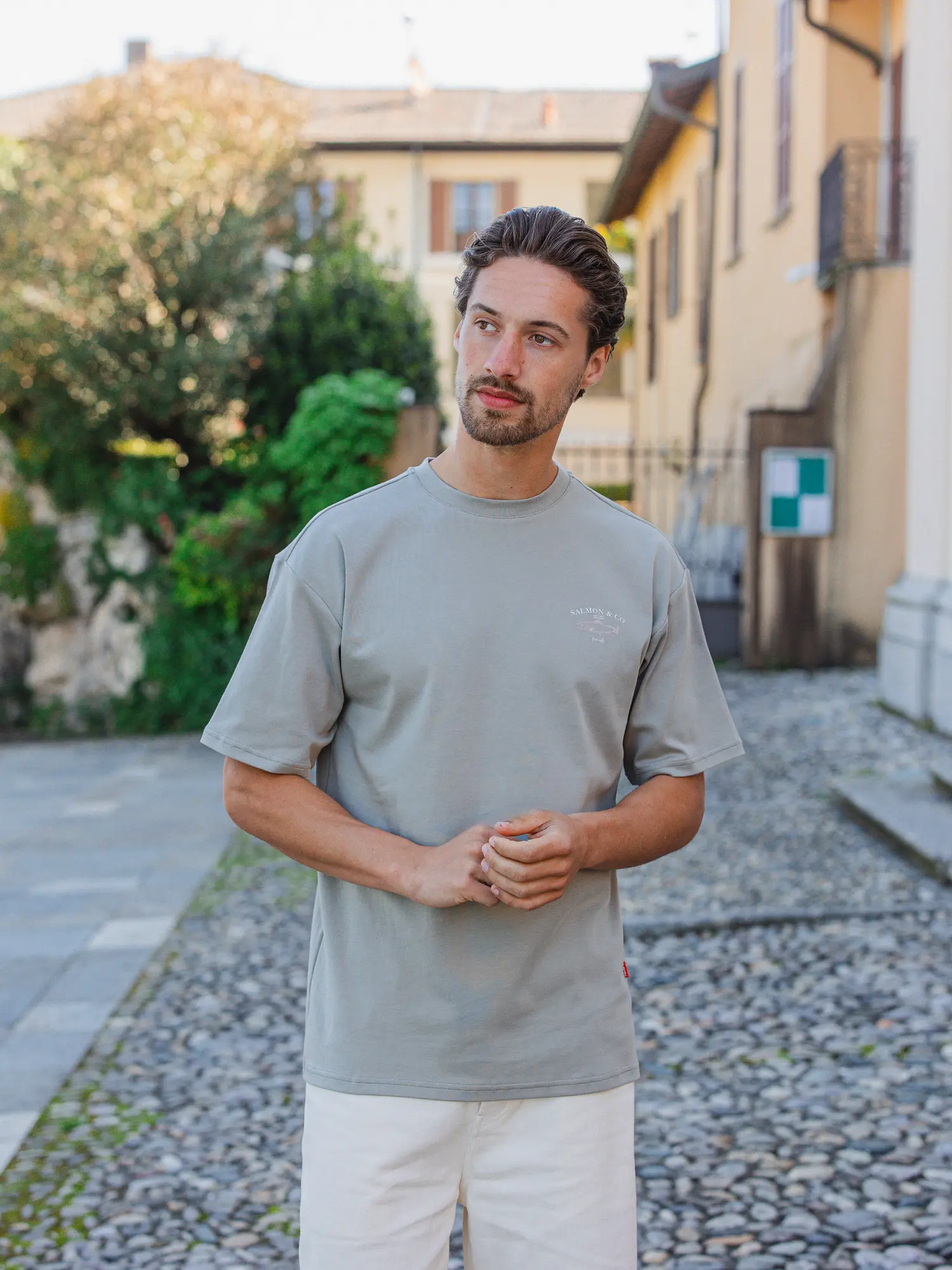 Salmon & Co Oversized T-shirt 1608 WEAR