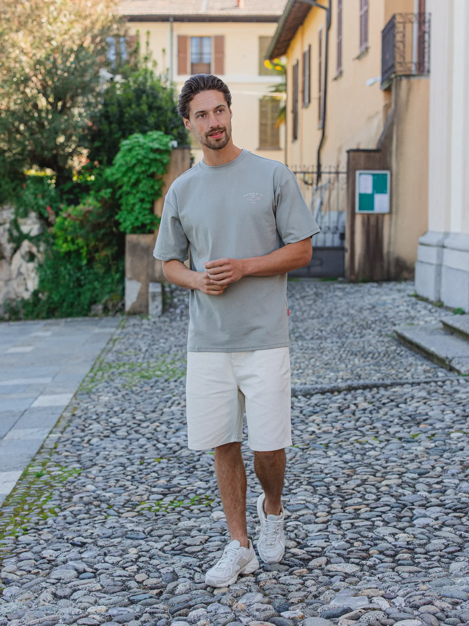 Salmon & Co Oversized T-shirt 1608 WEAR