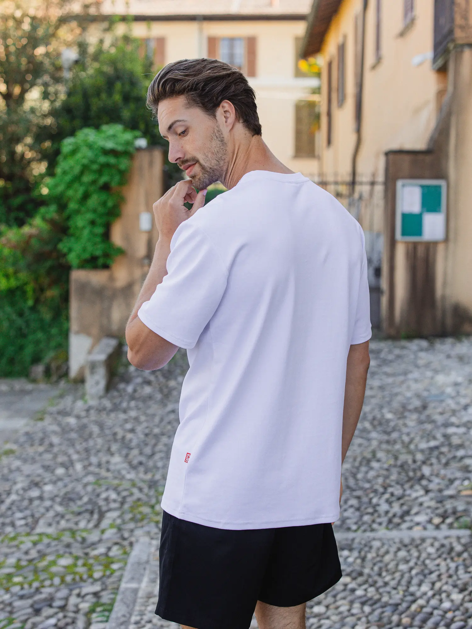 White Fish Oversized T-shirt 1608 WEAR