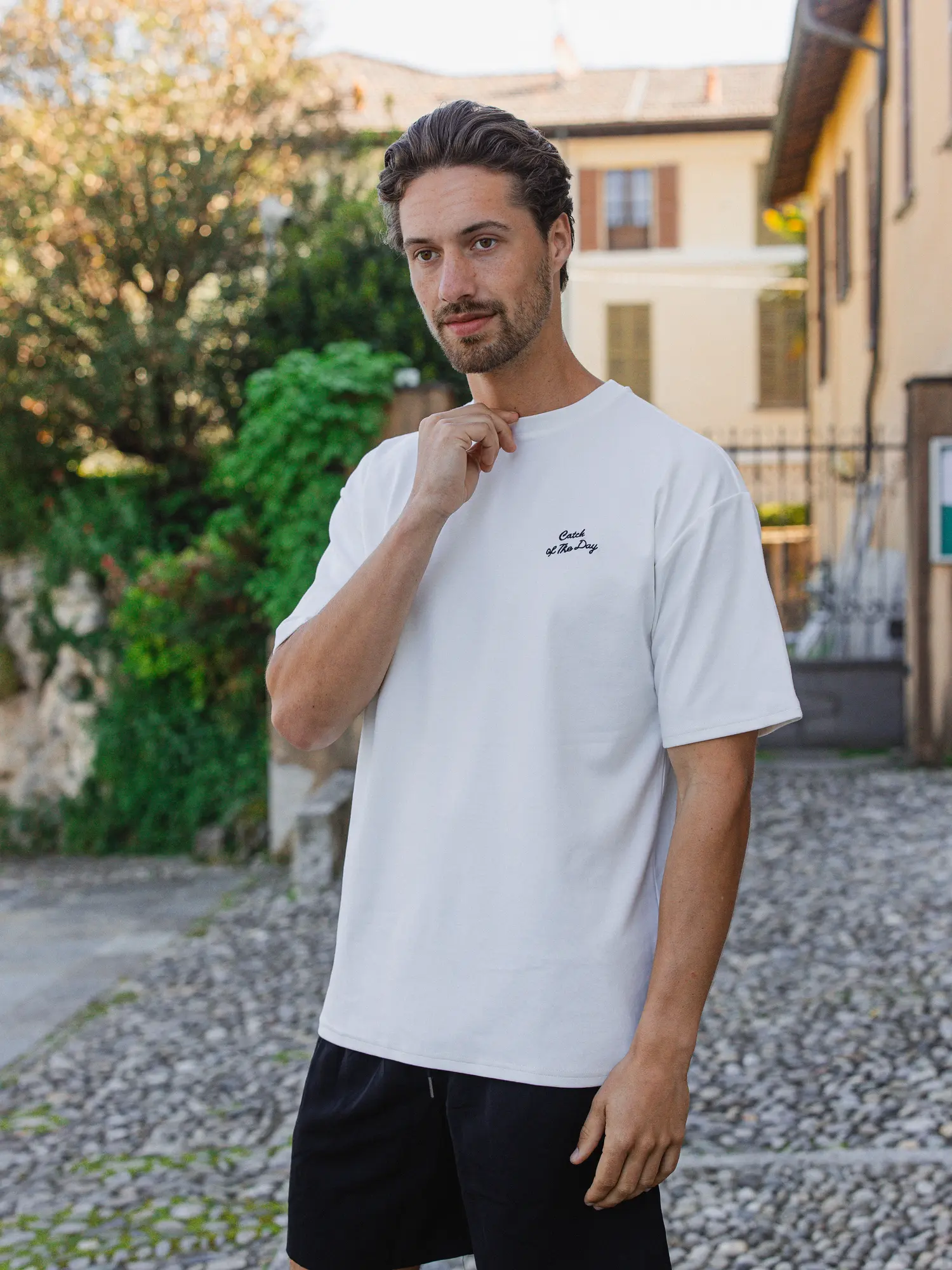 White Mermaid Oversized T-shirt 1608 WEAR