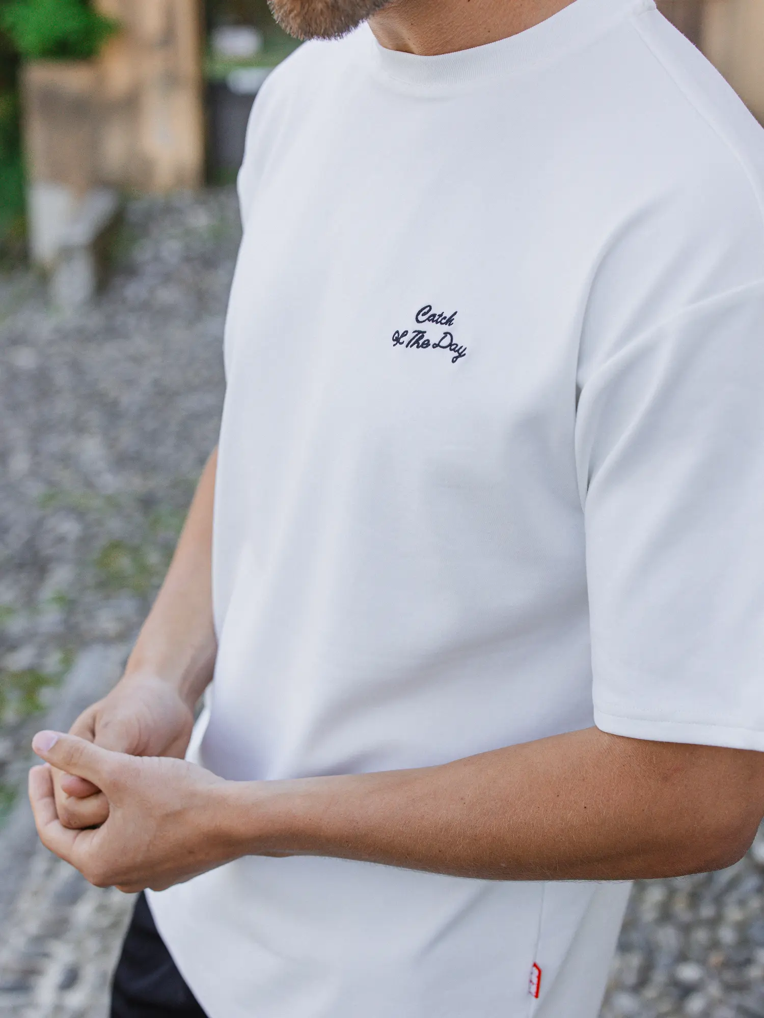 White Mermaid Oversized T-shirt 1608 WEAR