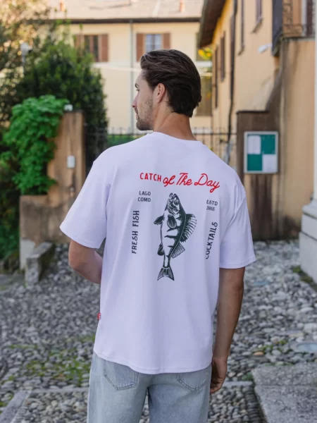White Catch Oversized T-shirt