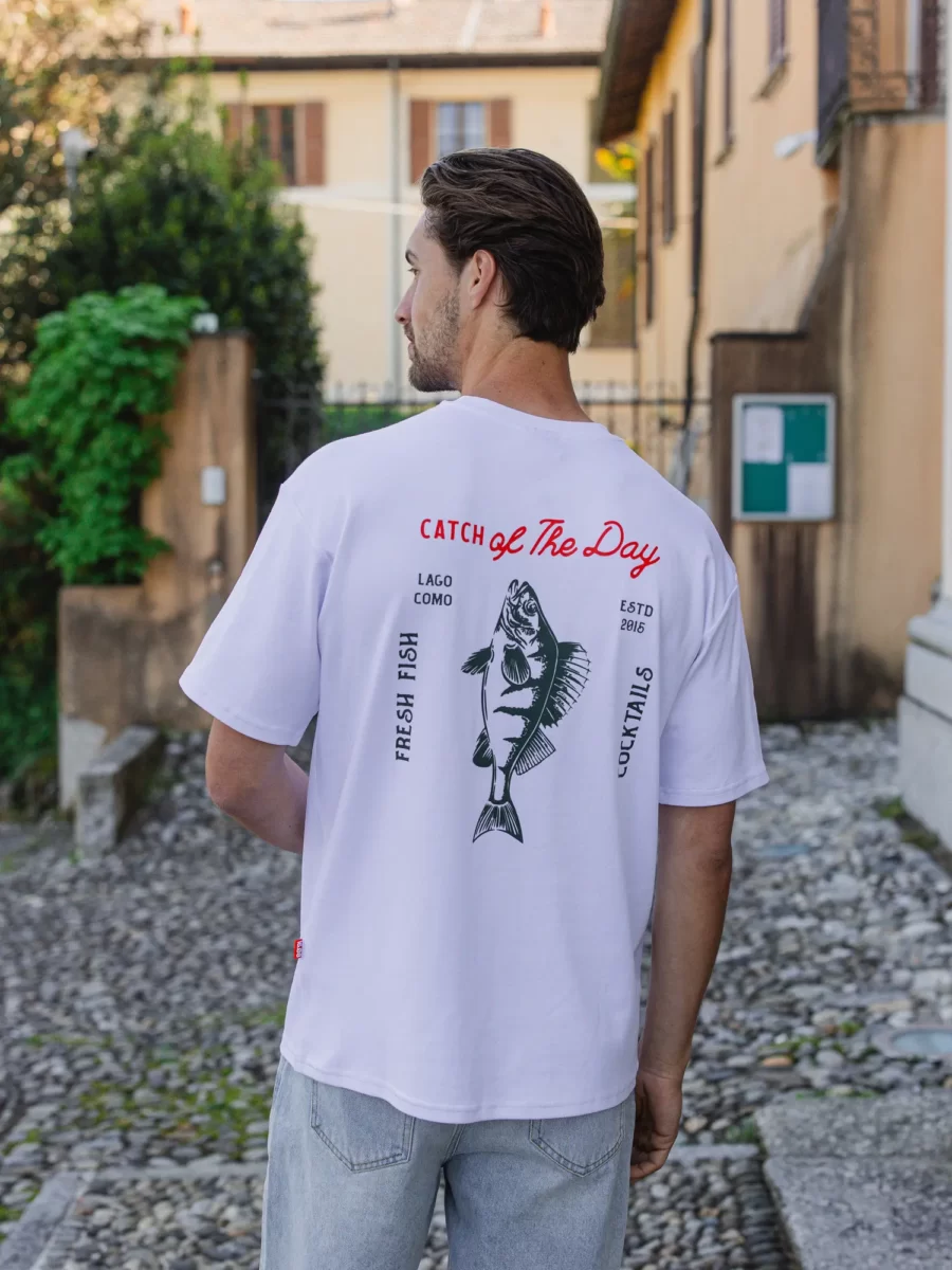White Catch Oversized T-shirt