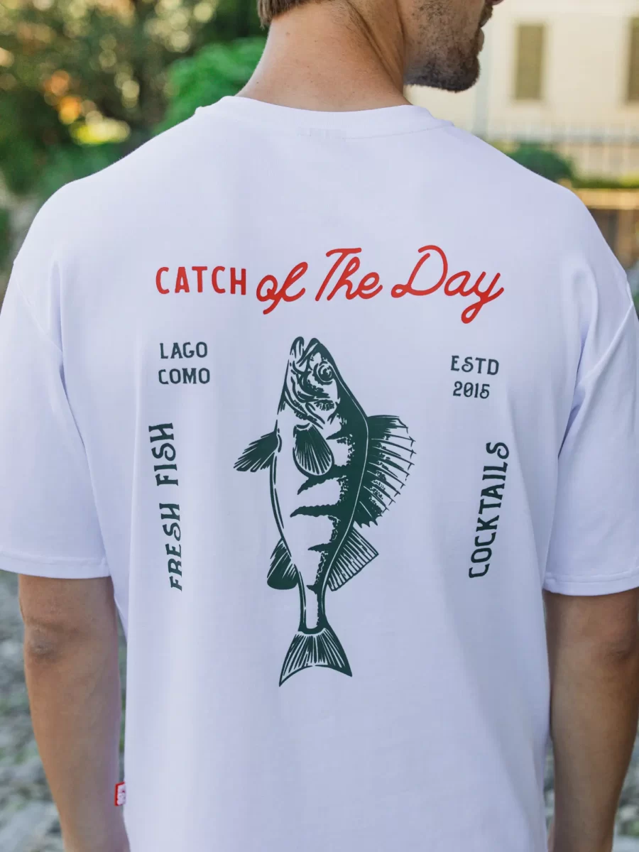 White Catch Oversized T-shirt