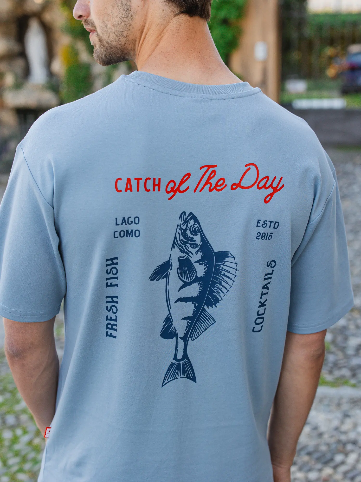 Blue Catch Oversized T-shirt 1608 WEAR