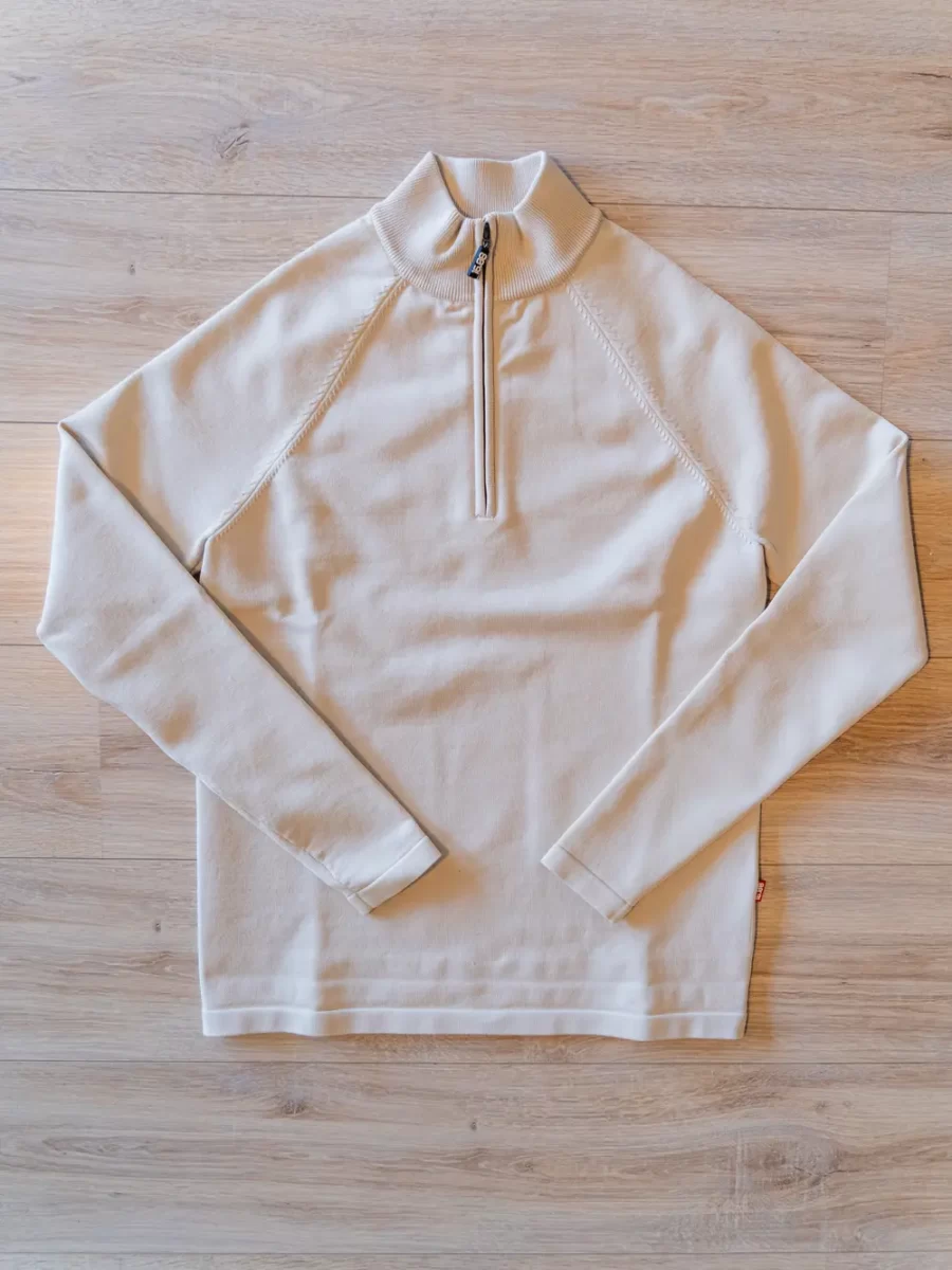 Creme Nylon Zipper