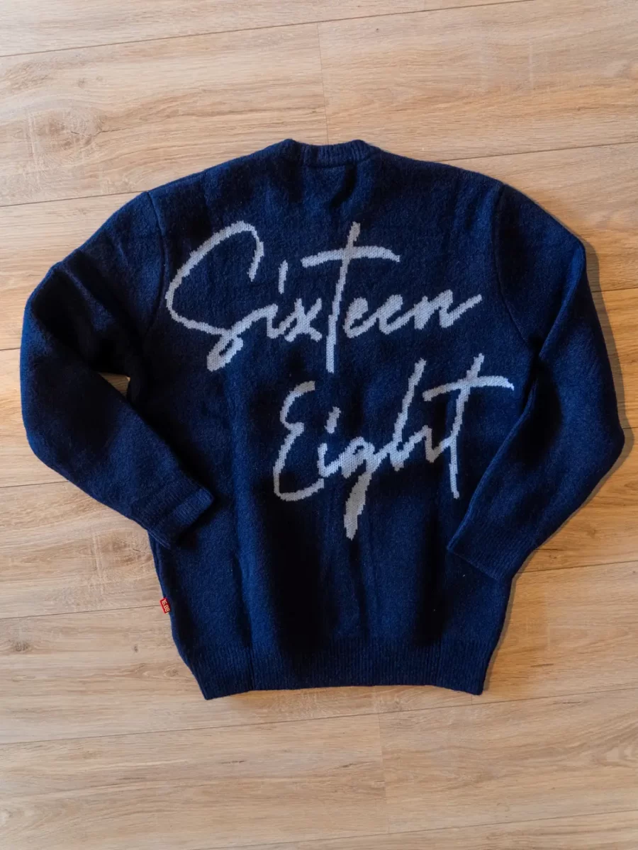 Navy Signature Texture Sweater