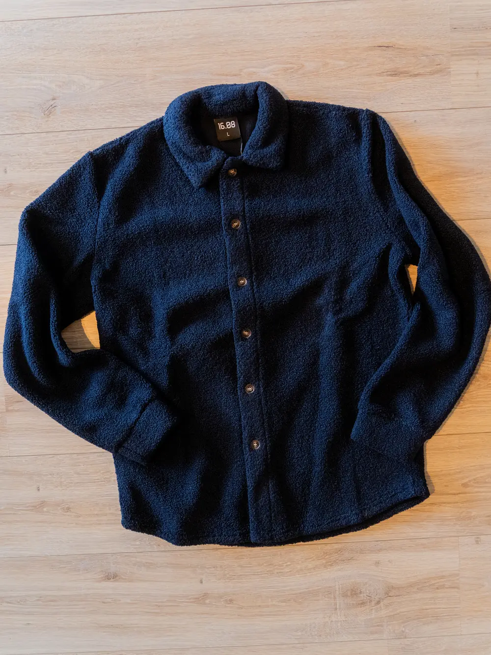 Navy Teddy Overshirt 1608 WEAR