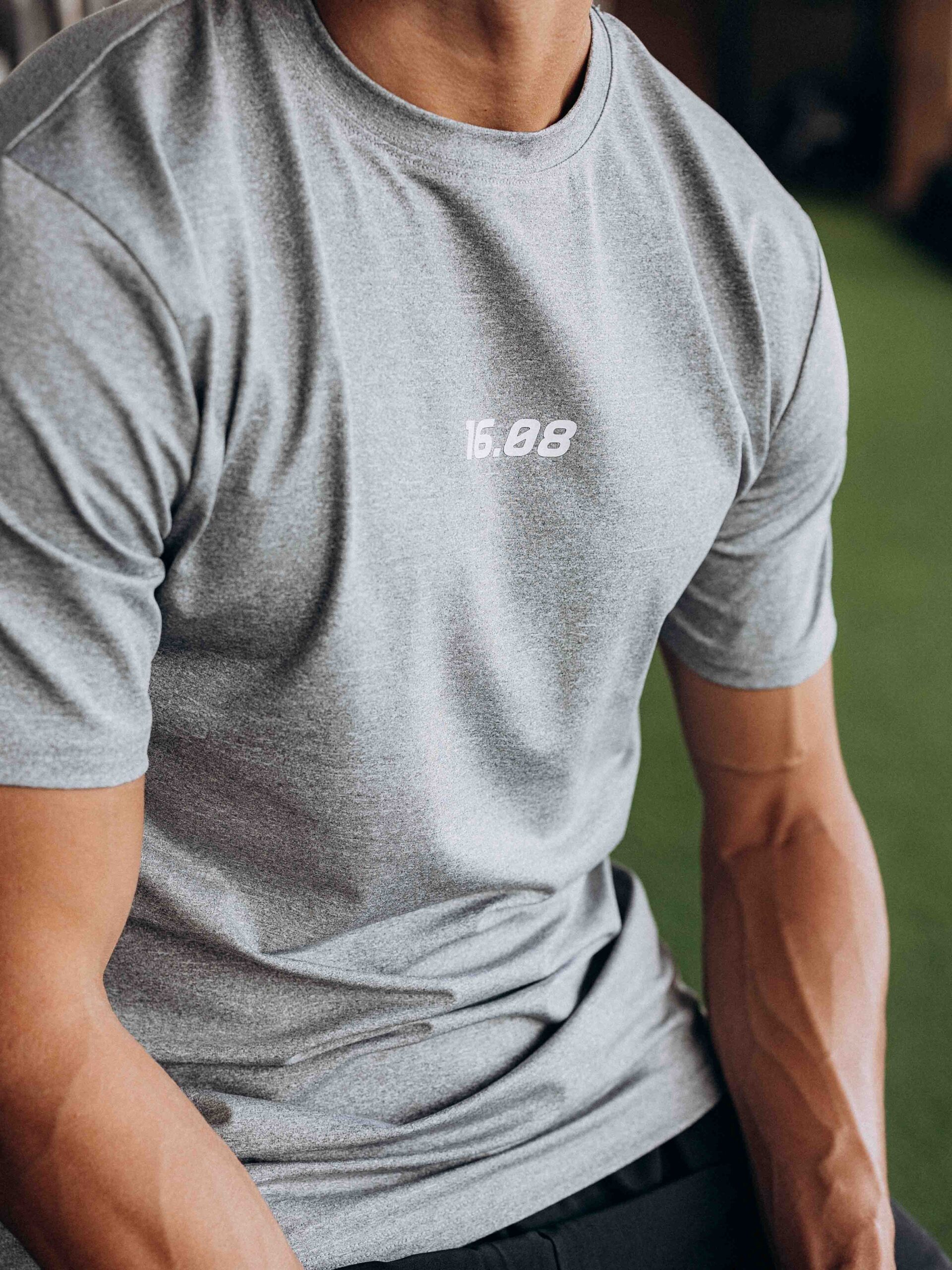 Sport Shirt Melange Grey 1608 WEAR