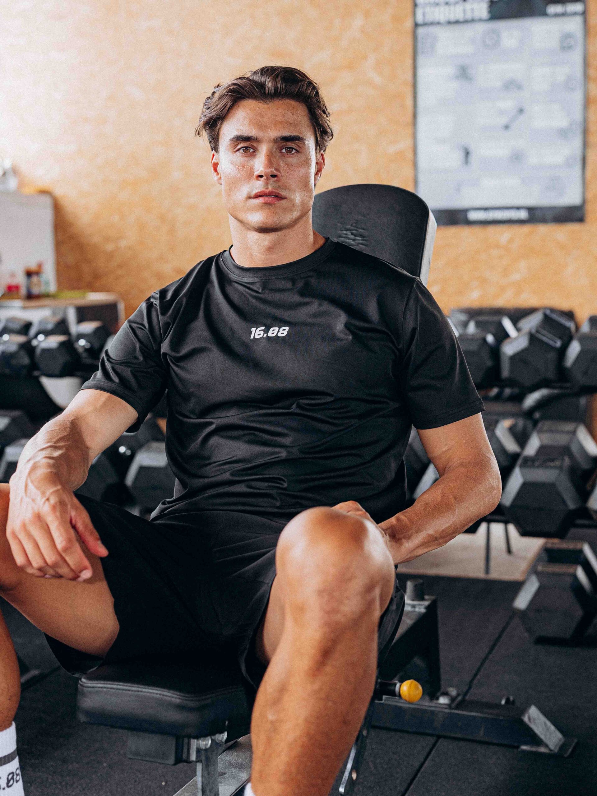 Sport Shirt Black 1608 WEAR