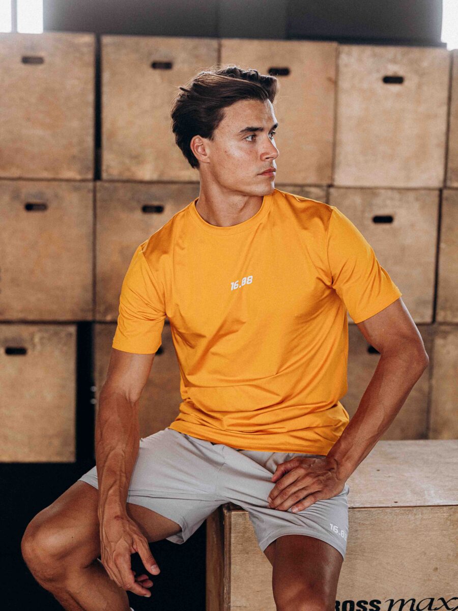 Sporthemd Gelb