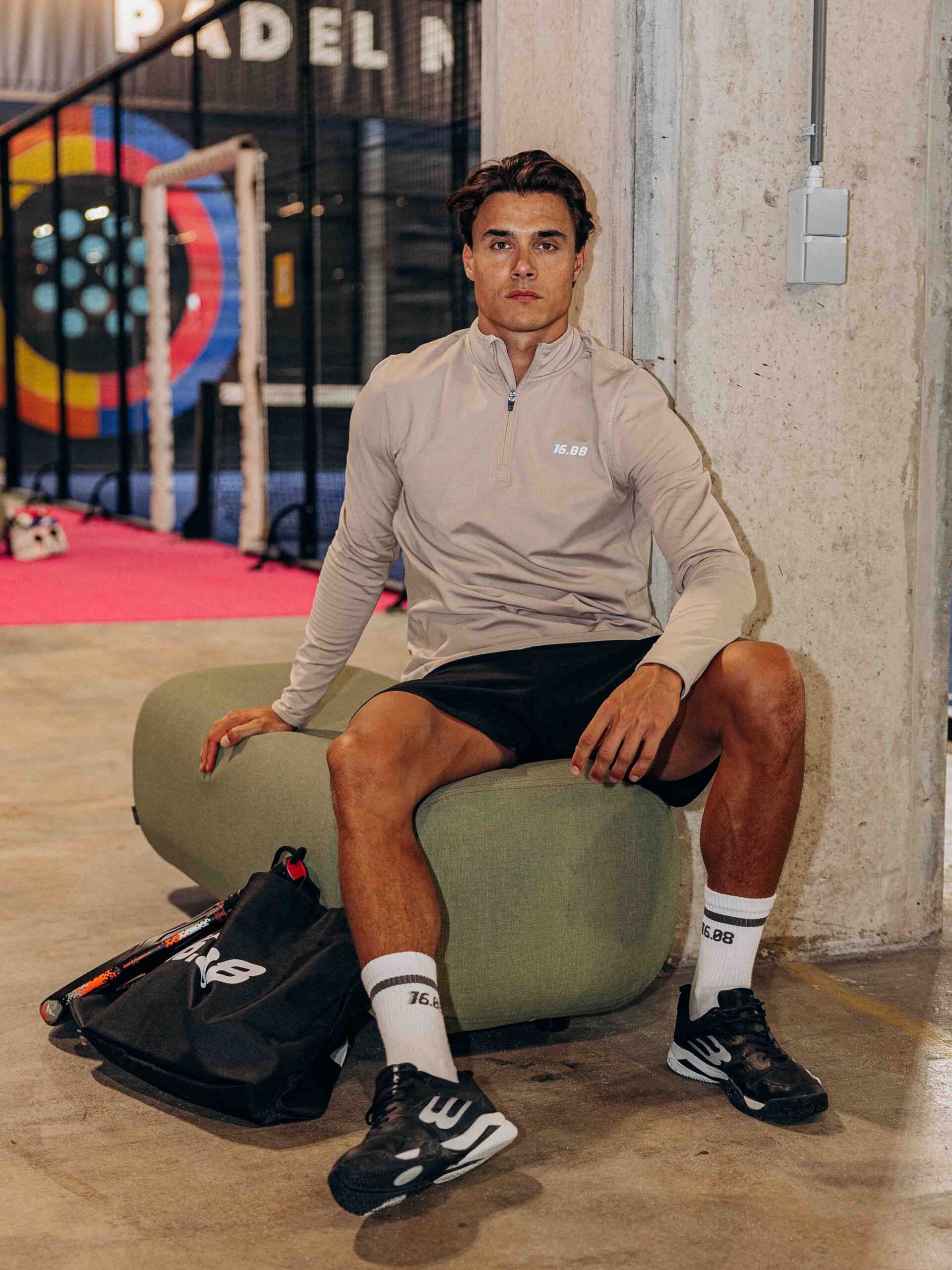 Sport Fleece Sweater Beige 1608 WEAR