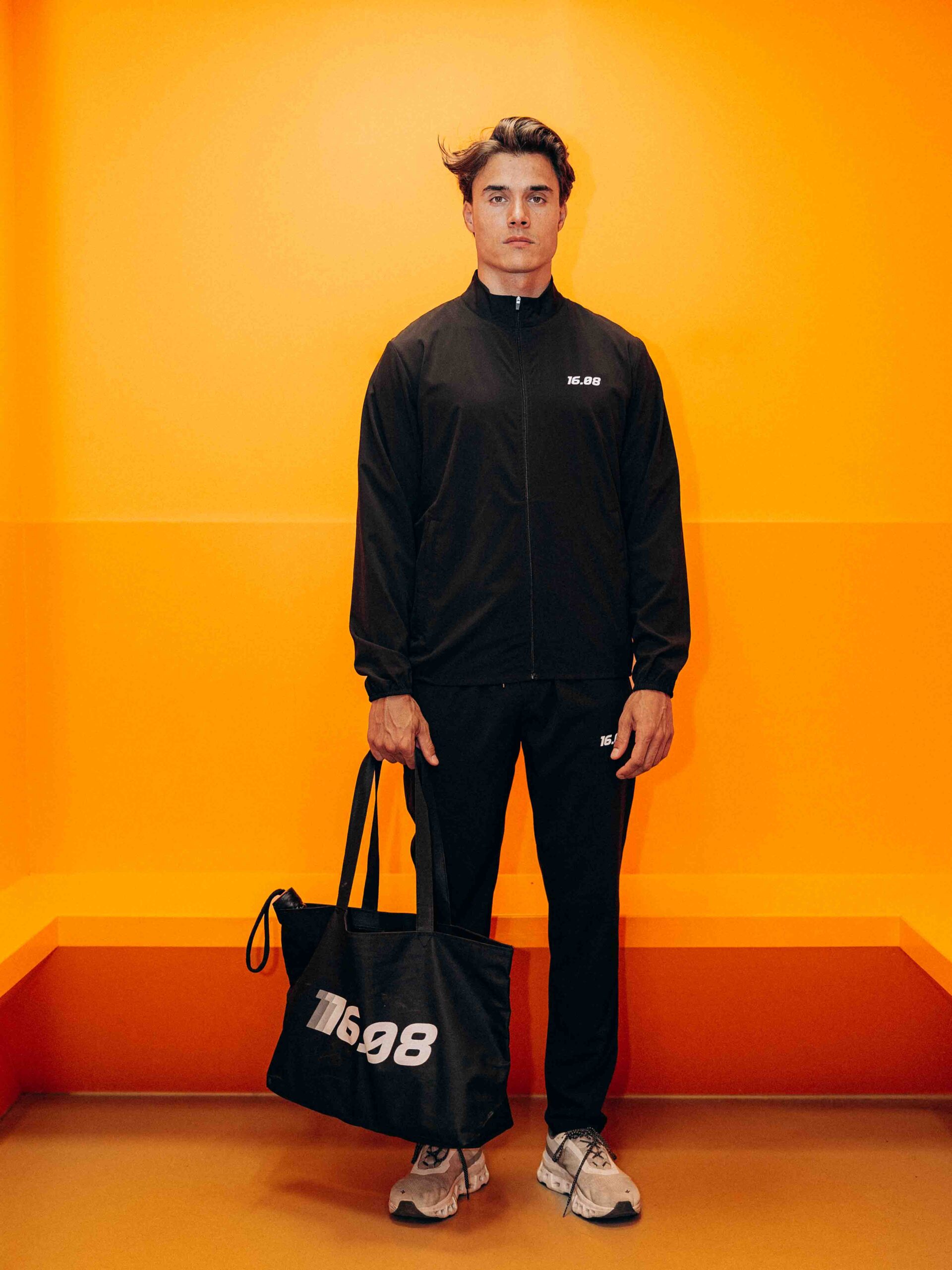Black Track Jacket 1608 WEAR