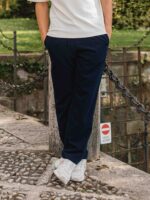 Navy Casual Pantalon