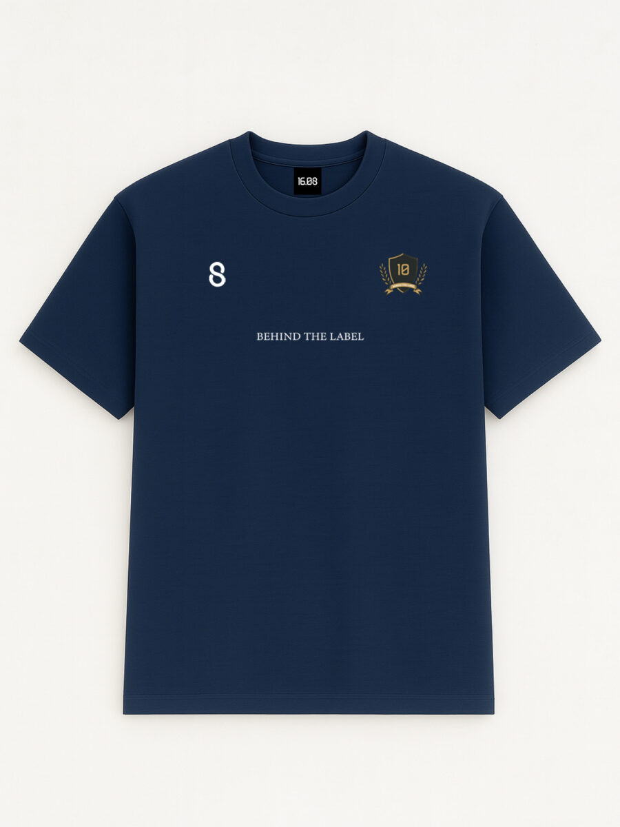 Navy Anniversary Oversized T-shirt