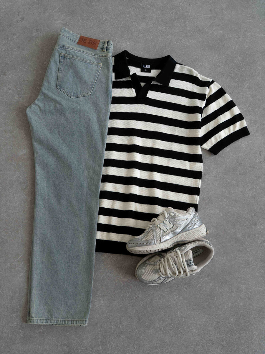 Black Stripe Outfit 1608 WEAR