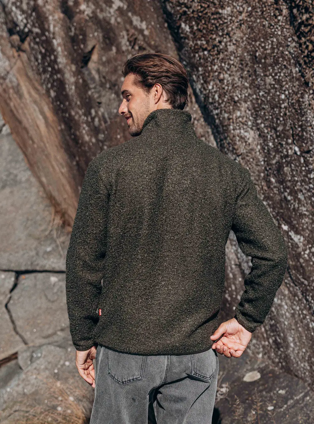 Army Boucle Halfzip 1608 WEAR