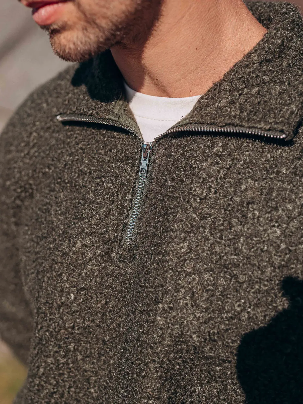 Army Boucle Halfzip 1608 WEAR