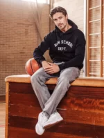Black High School Hoodie