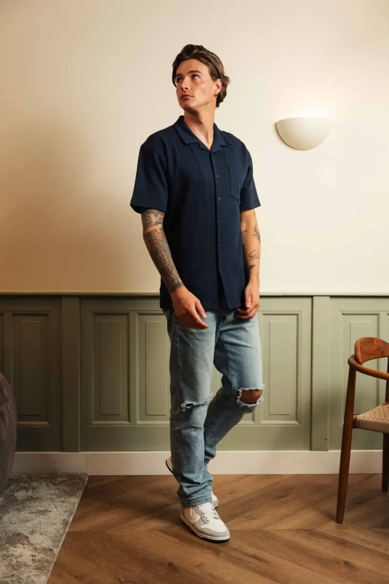 Navy Boulevard Polo