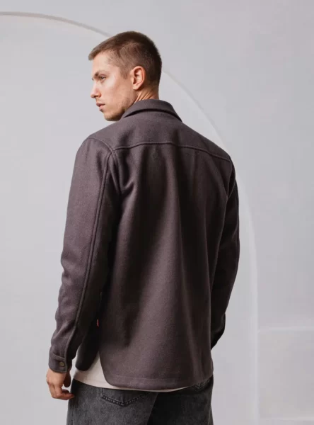 Dark Brown Overshirt