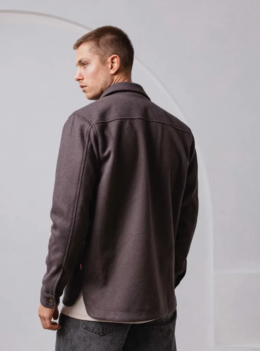 Dark Brown Overshirt
