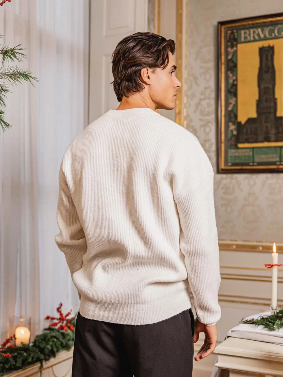 White Knitted Longsleeve