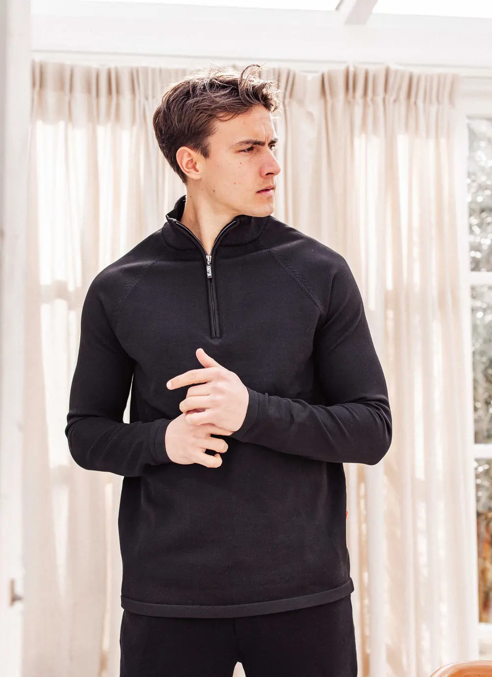 Black Nylon Zipper 1608 WEAR