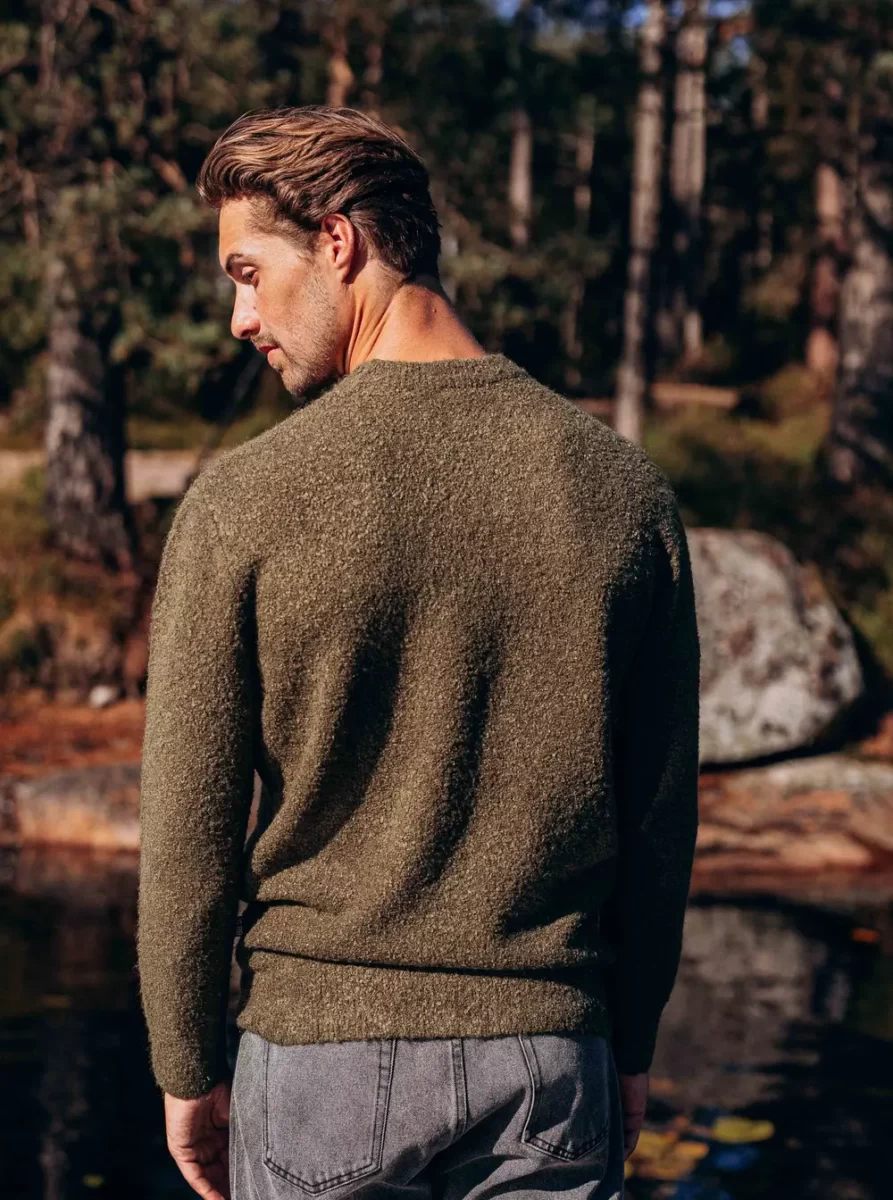 Green Detail Sweater