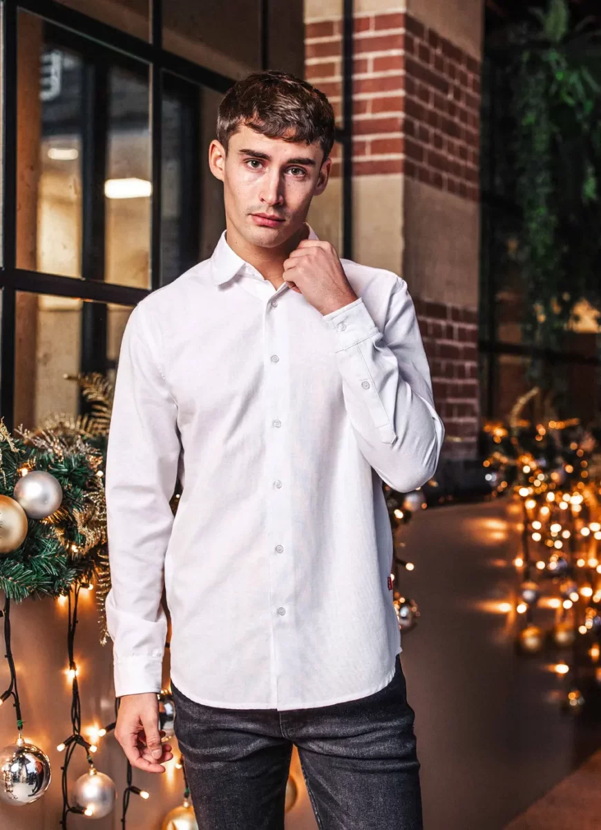 White Business Blouse