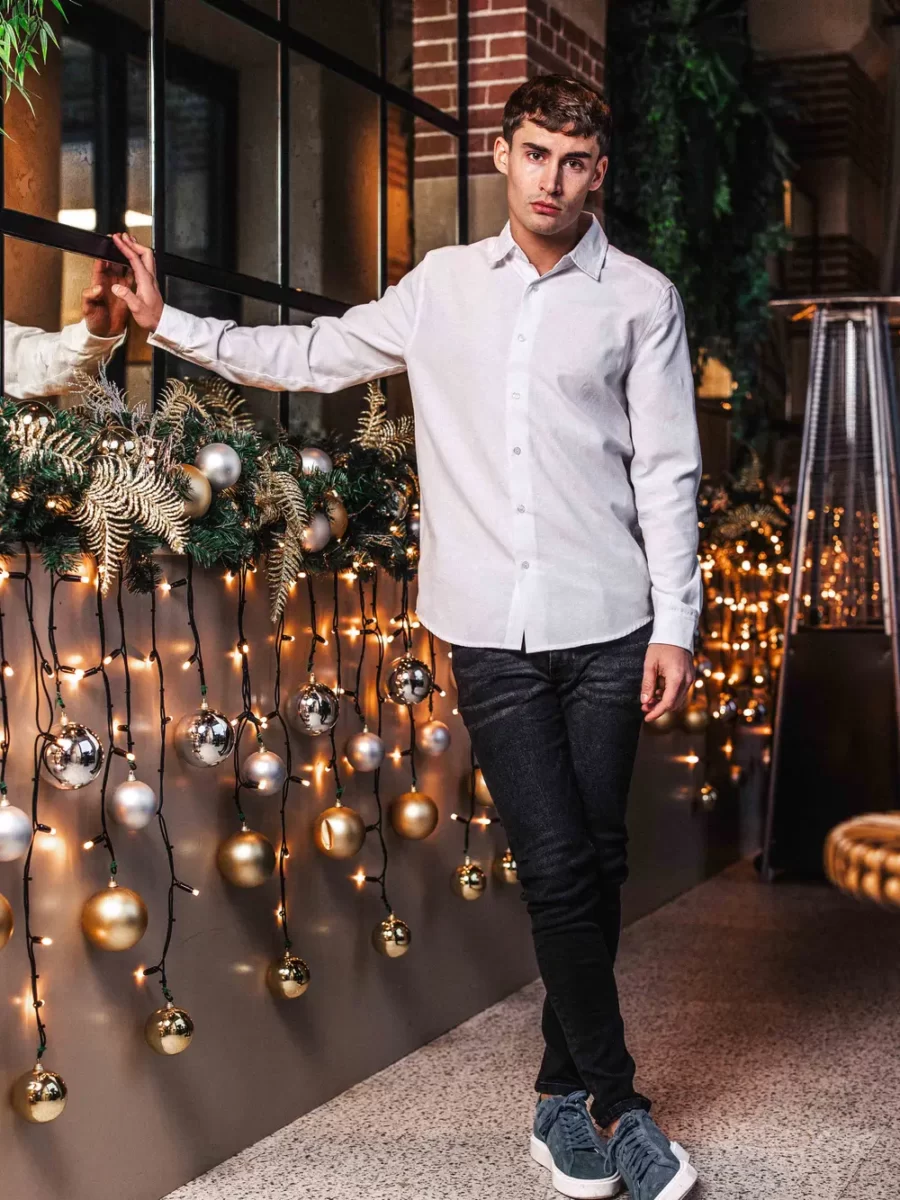 White Business Blouse