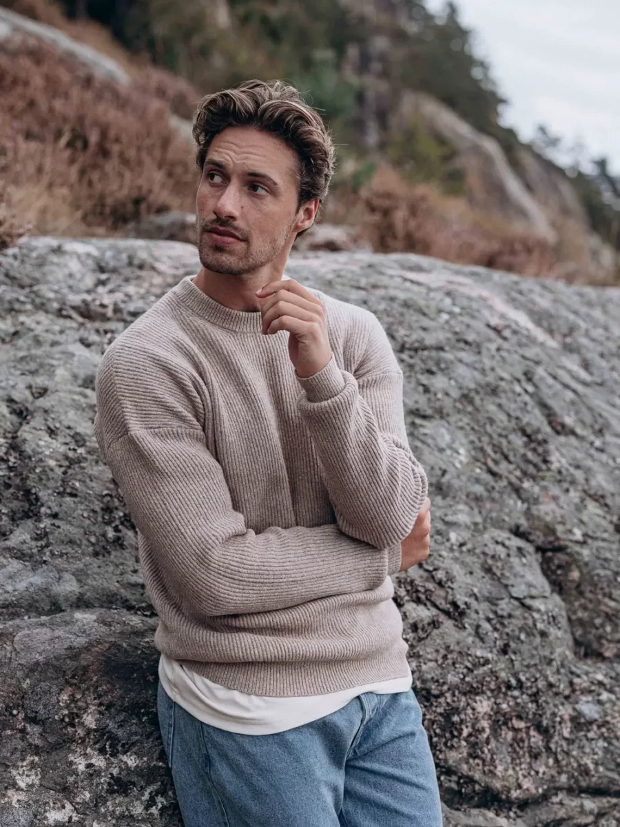 Brown Knitted Longsleeve