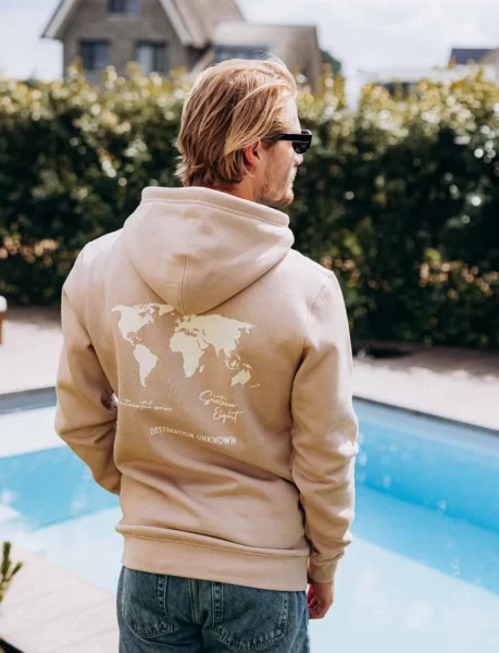 Brown Global Hoodie