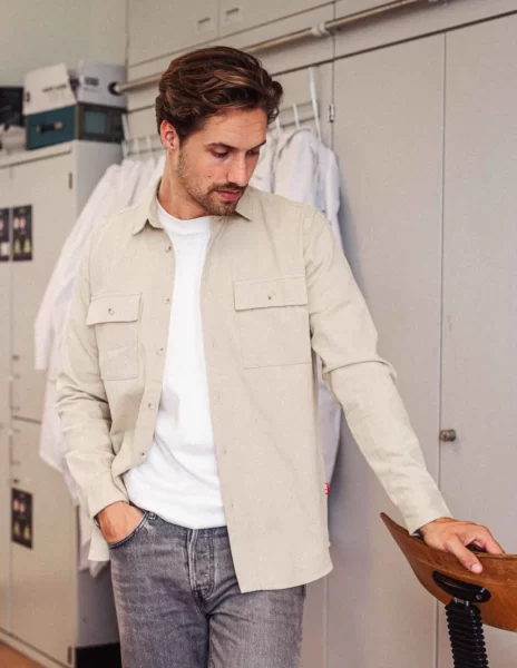 Green Cotton Overshirt