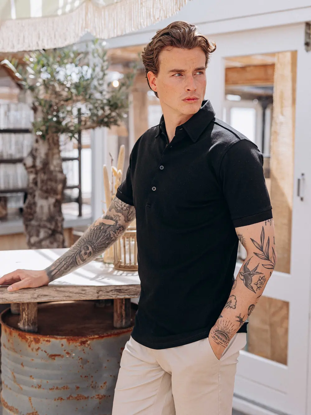 Black Business Polo 1608 WEAR