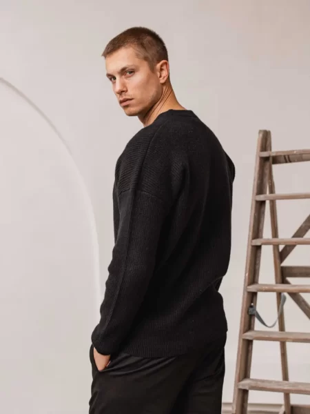 Black Basic Sweater