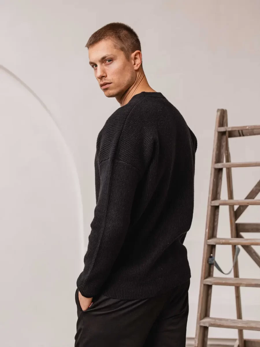 Black Basic Sweater