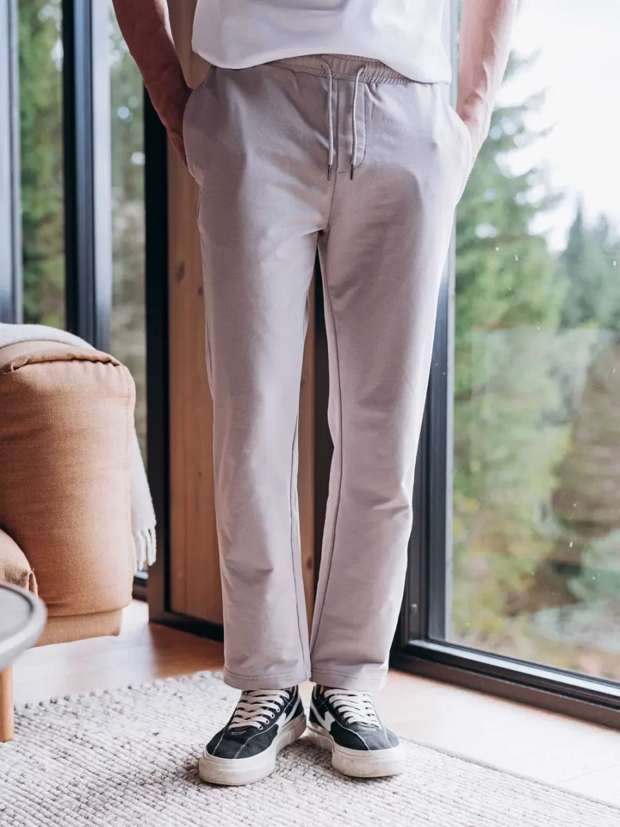 Grey Casual Pantalon