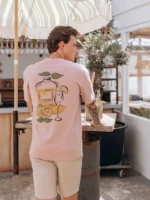 Pink Limoncello Oversized T-shirt