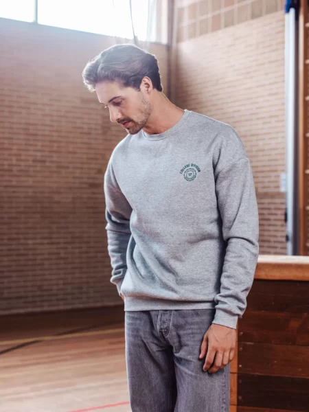 Grey High School Sweater
