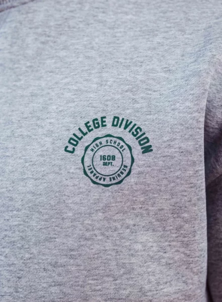 Grey High School Sweater