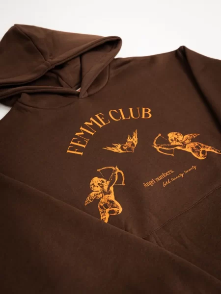 Brown Angel Hoodie