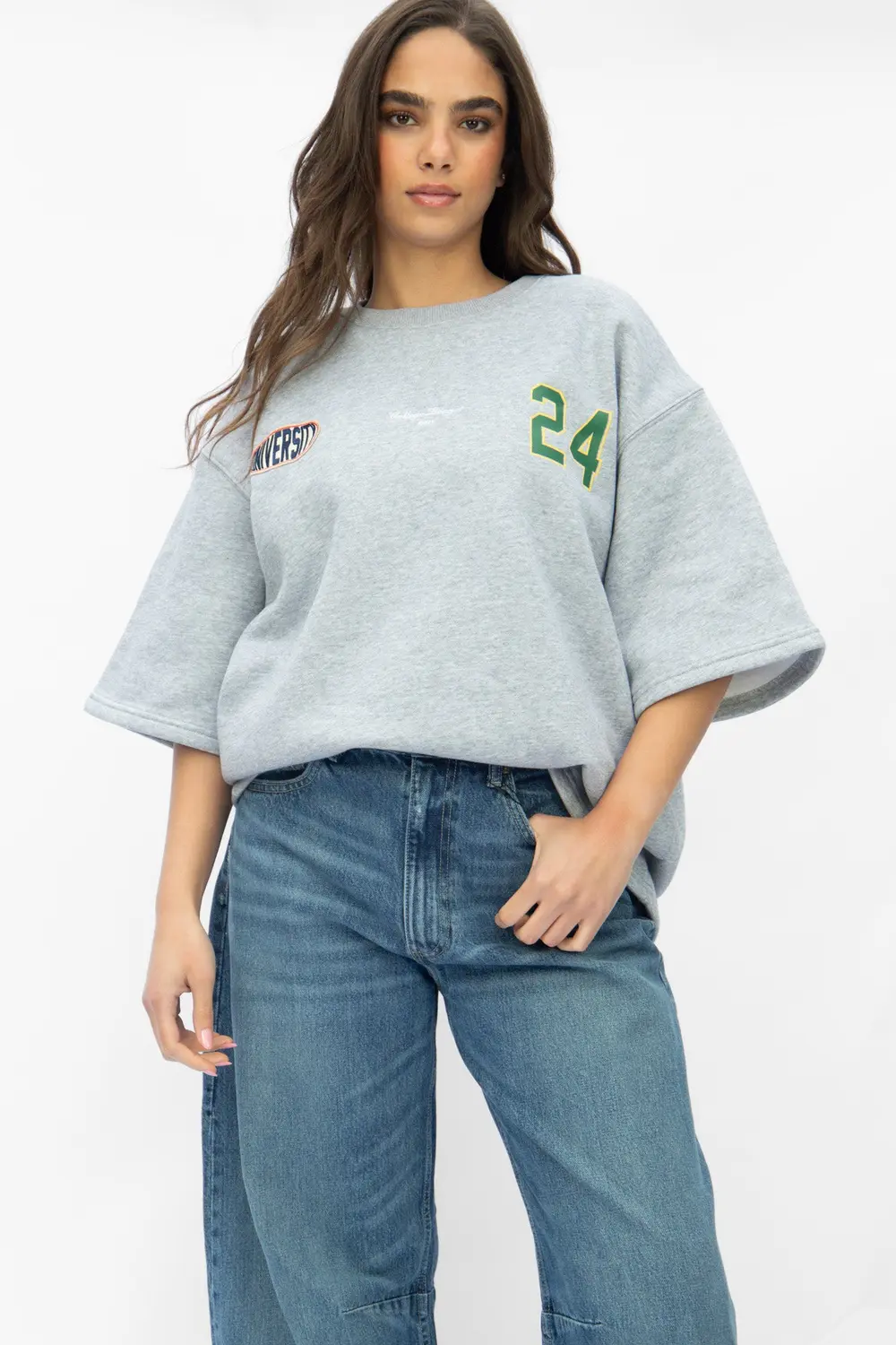 Grey Sweater T-shirt 24 1608 WEAR