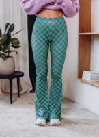 Purple/ Green Flared